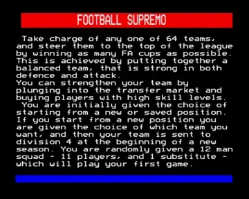 Football Supremo (19xx)(-)[FOTBOLL]